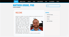 Desktop Screenshot of drmattatkins.com